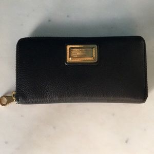 Marc by Marc Jacobs black leather wallet